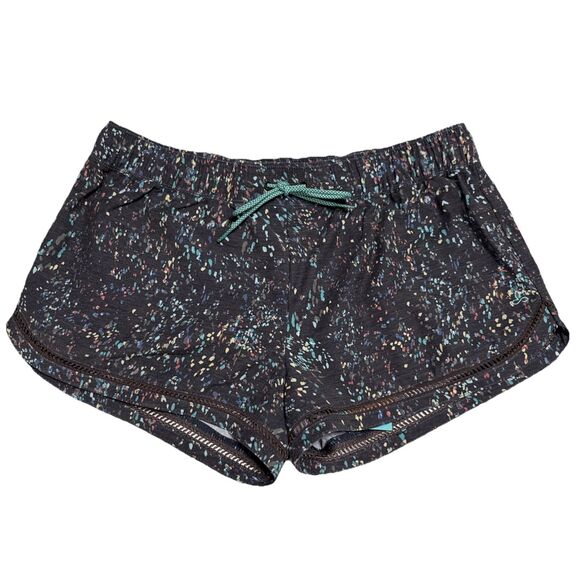 Prana Small Mariya Shorts Washed Black Dots UPF Beach Water Sports Organic NWT - Picture 2 of 10